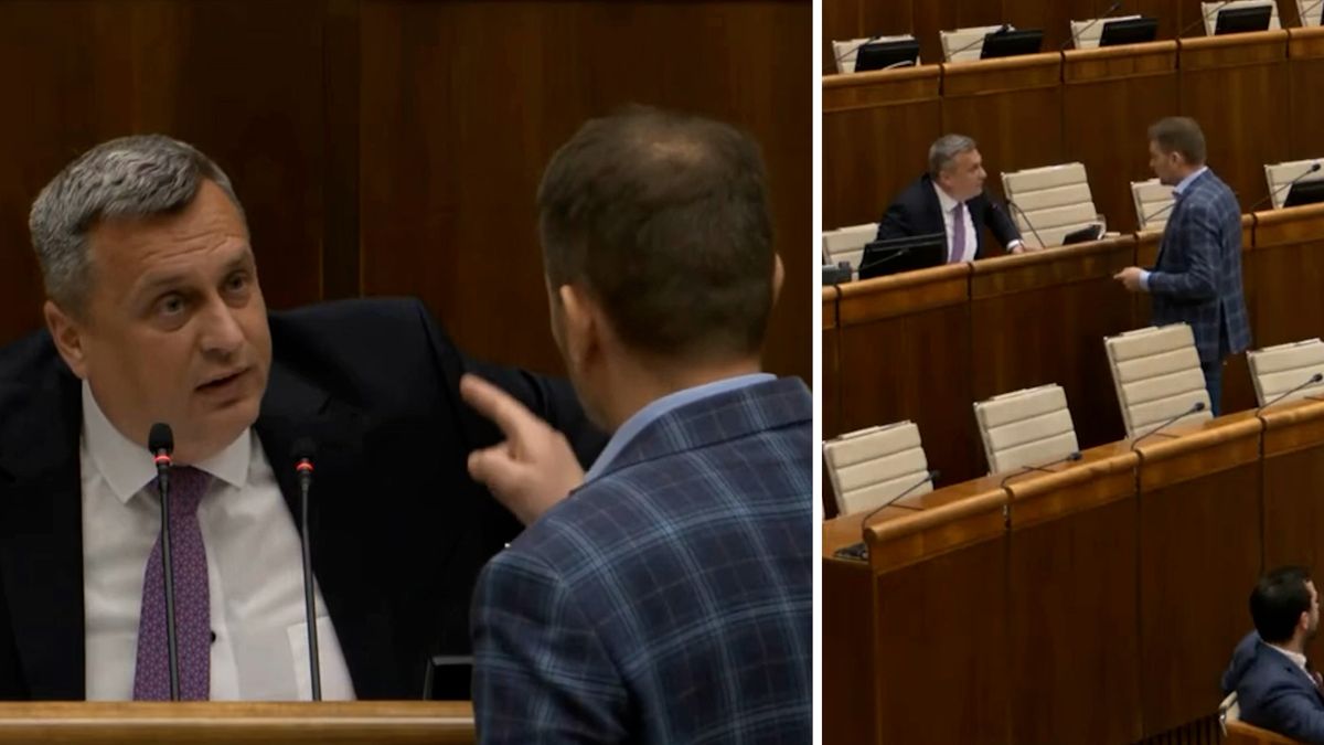 Mikrofony zachytily hádku dvou slovenských kandidátů na prezidenta